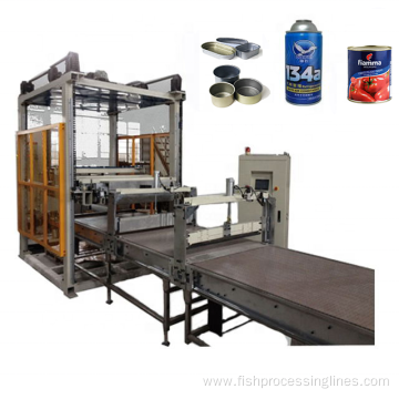 Automatic empty aerosol can making machine